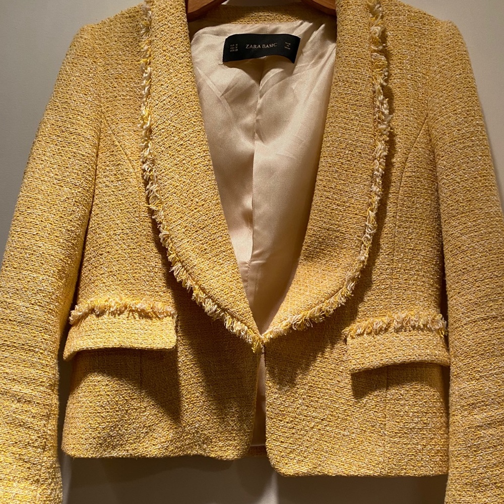 Zara Tweed Blazer